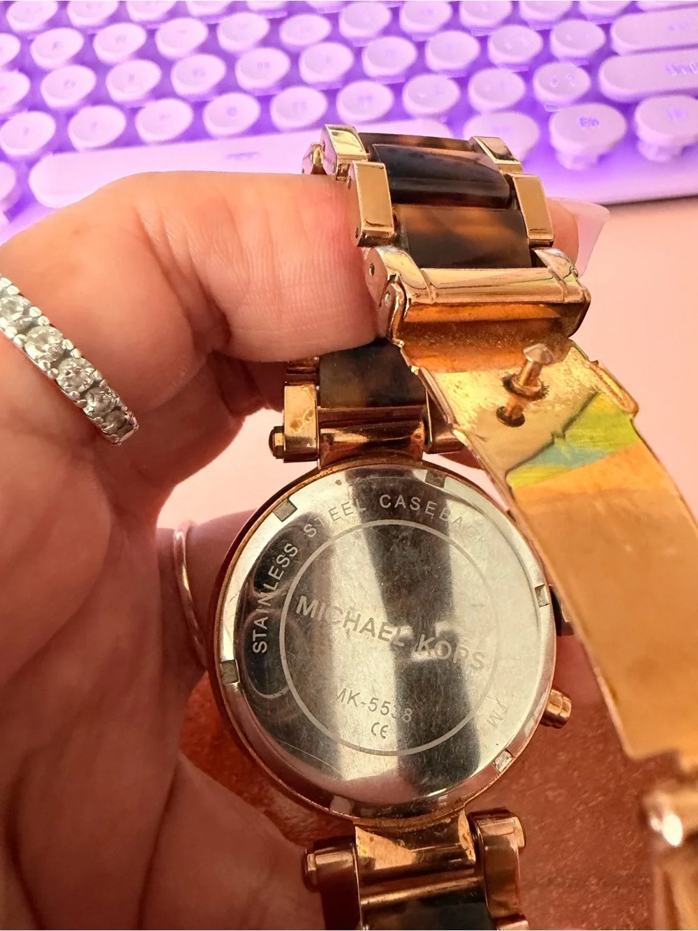 Michael Kors rose gold